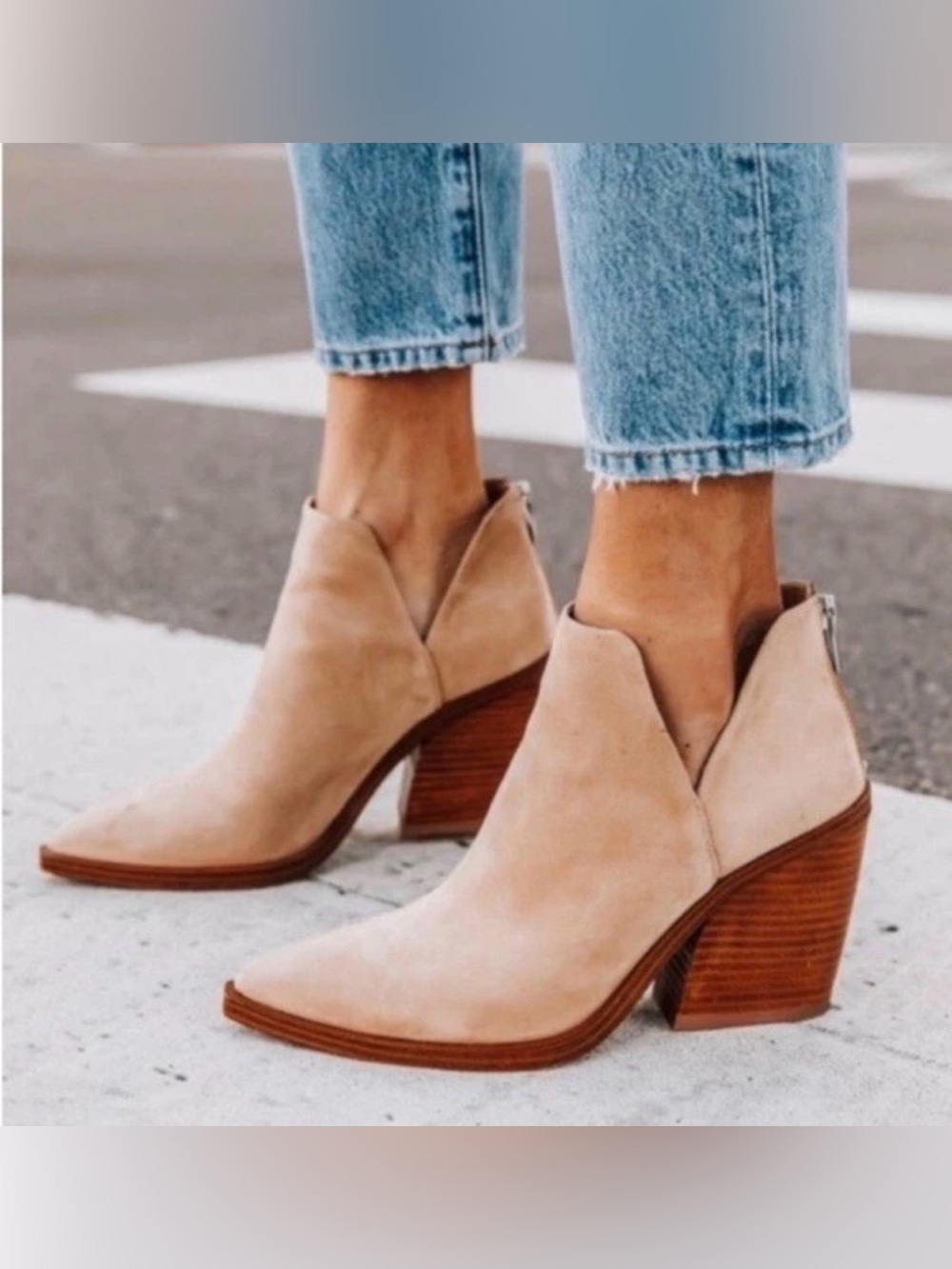 Vince Camuto Gigietta Suede Ankle Boots